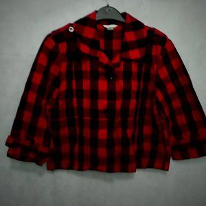 Christopfer & banks size M jacket red and black
